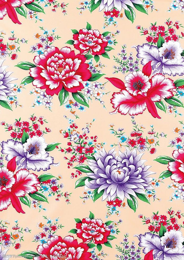 花布底纹图片素材